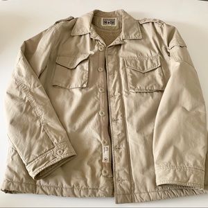 Tan converse jacket